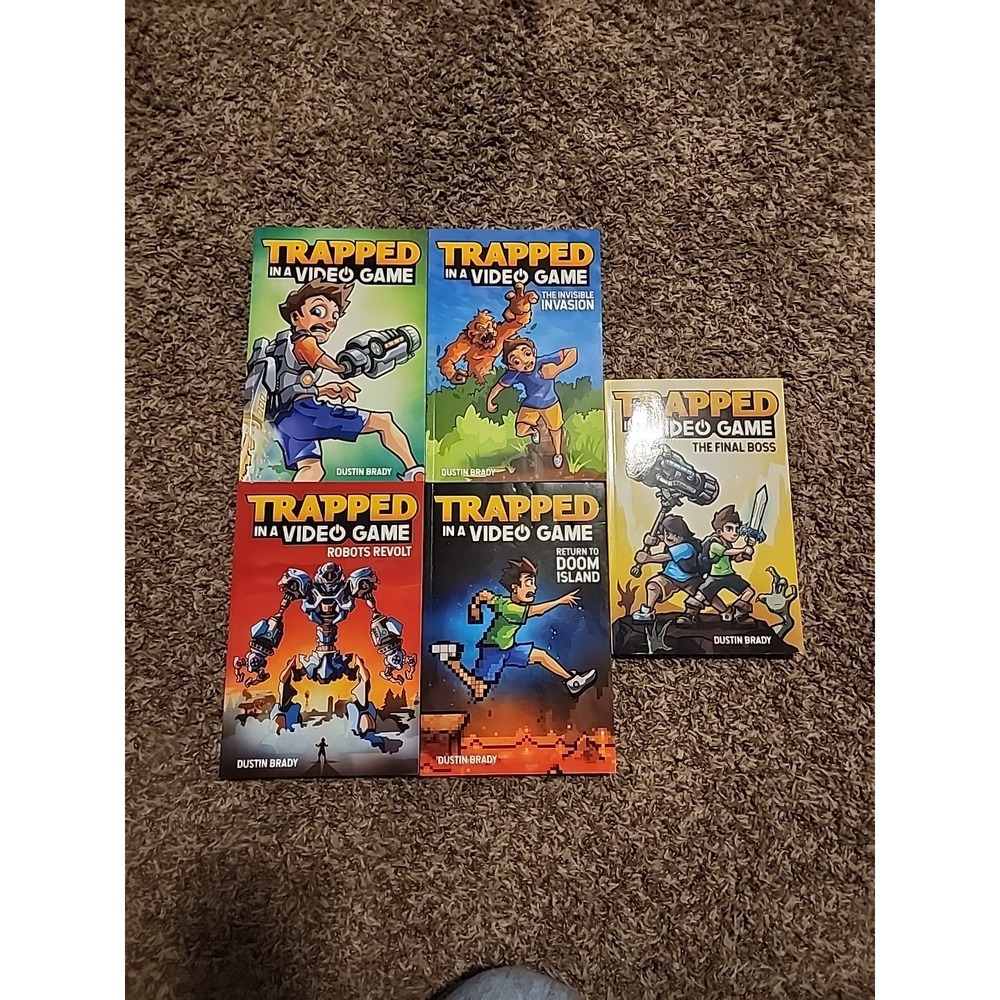 Trapped in a Video Game: The Complete Series -‎ Brady, Dustin - paperback